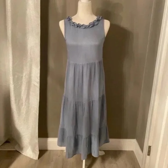 Sezane Silk Josia Dress Size 4 - Picture 5 of 15